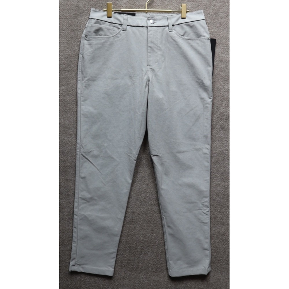 Lululemon Pants Mens 31x30 Gray ABC Classic-Fit 5 Pocket Utilitech Stretch NWT